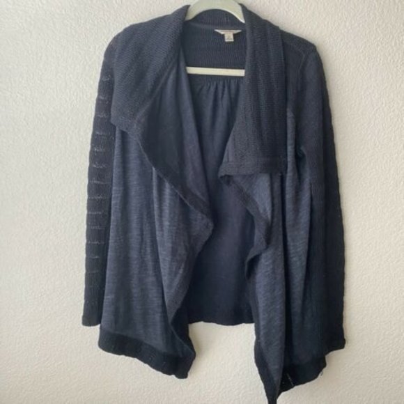 Lucky Brand Sweaters - Lucky Brand Womens Waterfall Open Front Cardigan size S G4
